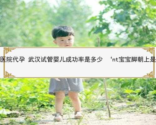武汉湘雅医院代孕 武汉试管婴儿成功率是多少 ‘nt宝宝脚朝上是男孩吗’